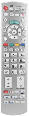 ATOMUSERLY 1 Pieza de Repuesto N2QAYB000715 Compatible con Control Remoto Smart HDTV 3D TV TX-L42WT50
