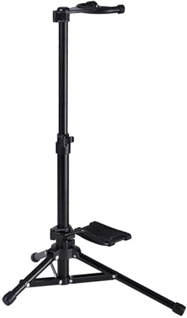 Pegciuho Soporte para Instrumentos de Viento Digitales, Soporte para Aerófono, Color Negro Resistente a Los Arañazos.