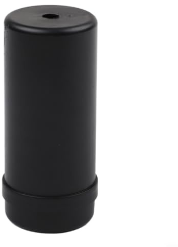 Chroavel Scatola di collegamento per motori elettrici, alloggiamento condensatore per pompe e compressori, montaggio semplice, 110 x 51 mm, nero