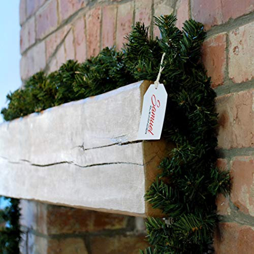 Samuel ALEXANDER 2.7m (9ft) x 20cm Pine Christmas Garland Plain Green- Garlands for home decoration christmas - Xmas garlands Decoration for Staircase, Fireplaces and Wedding Decor