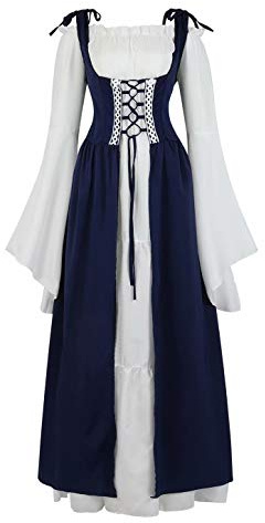Josamogre Mittelalter Kleidung Damen Kleid Renaissance mit+F258+F168:F195+F168:F179+F168:F180+F168:F181+F168:F182+F168:F183+F168:F182+F168:F184+F168:F257