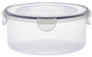lakeland Round Cake Storage Caddy with Locking Lid 23cm D x 11cm H – Dishwasher & Microwave Safe