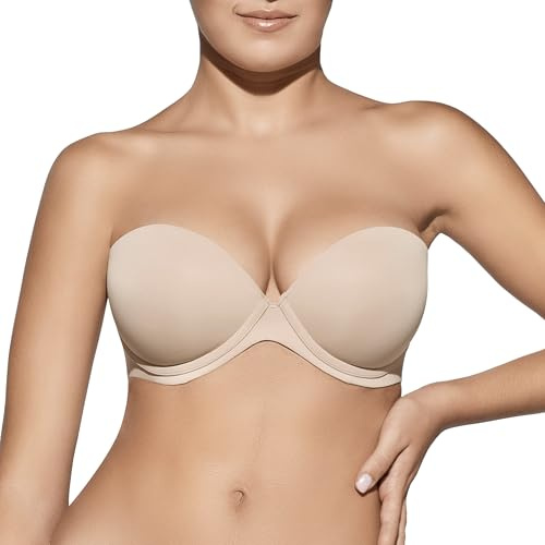 SELENE sujetador en copa B con aro y relleno DANA B - color: TIERRA talla: 90