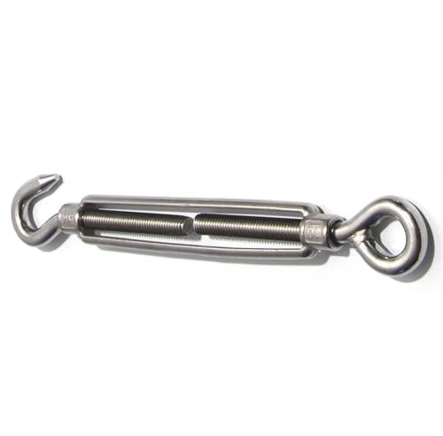 Seilspanner Edelstah Spannschloss-Drahtspanner, Gartendrahtspanner, Drahtspalier-Kit for Ziegelmauer, M4 ~ M10 Spannschloss, 304 Edelstahl-Drahtseilspannvorrichtung, Beschattungsnetz, Planeninstallati