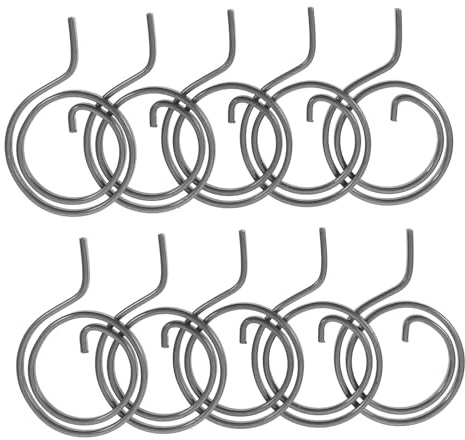 VILLCASE 10 Pièces Ressort De Remplacement De Verrouillage Pour Porte De Chambre Vrac De Serrure Kit De Ressorts De Serrure