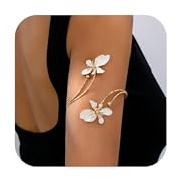 YANCHUN Braccio Cuff Upper Arm Cuff Jewelry for Women Bracciale da donna, in oro, Metallo, Senza Gemstone