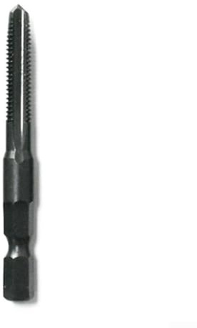 Punta da trapano composta, codolo esagonale per taglio filettato, per M3, M5, M6, M8, M10, compatibile con chiave per rubinetto, adatta per legno, plastica e alluminio (M6)