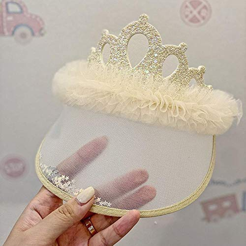 GEEKCOOK Schnell Trocken Fischer Kappe,Kinderhüte helle Sommer Sonnencreme Sonnenhüte Mädchen Frühling und Herbst Sonnenhüte niedlichen Stirnband Leere Zylinder-Beige_Einheitsgröße