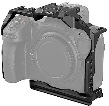 SMALLRIG Z8 Camera Cage für Nikon Z 8, Verdrehsicheres Design, Video-Vlog-Vollkäfig aus Aluminiumlegierung, mit Schnellwechselplatte für Arca-Swiss, für Landschaftsfotografie, Hochzeitsvideo – 3940 | Anti-Verdreh-Design und Vollkamerakäfig aus Aluminiumlegierung, für Vogelschießen, Sportschießen, kommerzielle Filme, 3940