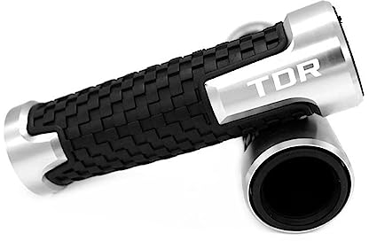 WINVOX Für Yamaha TDR125 TDR240 TDR250 TDR 125 240 250 Motorräder Zubehör Griff Hand Lenker Griffe (Color : Silver)