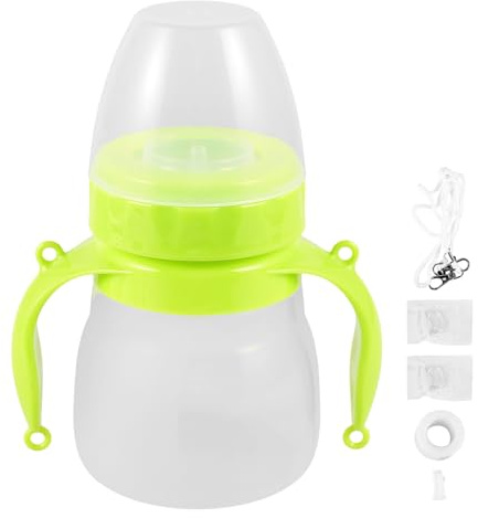 RORPOIR Kit Dispositif D'Aide À L'Allaitement Avec Composants Réglables Pour Stimulation Du Flux De Lait Maternel Système D'Aide Allaitement Pratique Et Facile À Nettoyer Pour Maman Et Bébé
