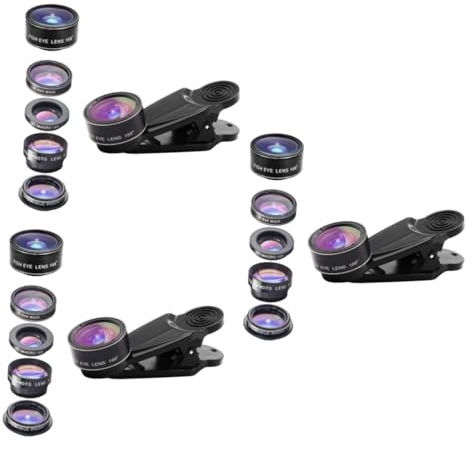 OSALADI 3stücke Handy Kamera Mobiltelefon Mit Fischaugen Weitwinkel Makro Telekonverter Und Cpl Polarisiert Für Kreative Fotografie