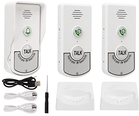 Trådlösa Intercom-dörrklockor, Dörrklockor För Hemmet, Portklockor Utomhus För Alla Miljöer För Att Ge Tillförlitlig Kommunikation