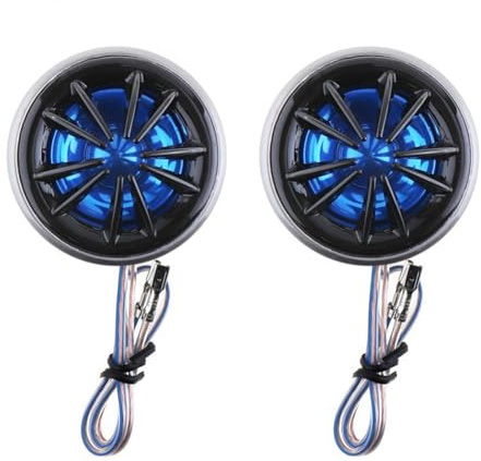 2 STÜCKE 150 Watt Autohupe Dome Hochtöner Auto Audio Auto Stereo Hochtöner 4Ω 12V for die meisten Autos Auto Lautsprecher Horn Megaphon Auto Warnung Alarm