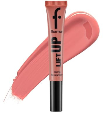 Flormar Lift Up Caring Lip Plumper Lip Gloss 001 Soft Pink – Plumpande läppglans med hyaluronsyraeffekt