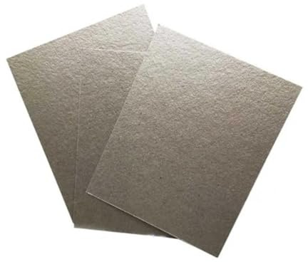 Lot de 10 plaques de mica for four à micro-ondes, compatibles avec four à micro-ondes, grille-pain, sèche-cheveux et chauffe-cheveux (12 x 15 cm).
