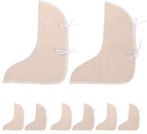 SEWOART 4 Paia di Ghette per Saldatura Industriali Copriscarpe Isolanti Protezioni per Scarpe da Saldatore Protezioni per Stivali da Saldatura