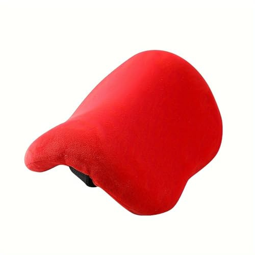 ZXLIHS NYSDM Almohada de Viaje ergonómica, cojín de Soporte para el Cuello Ajustable con Funda extraíble, poliéster de Punto hipoalergénico