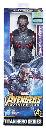 Hasbro Marvel Avengers Infinity War - E2219 - Titan Hero Series - Marvel’s Falcon mit Power FX Port