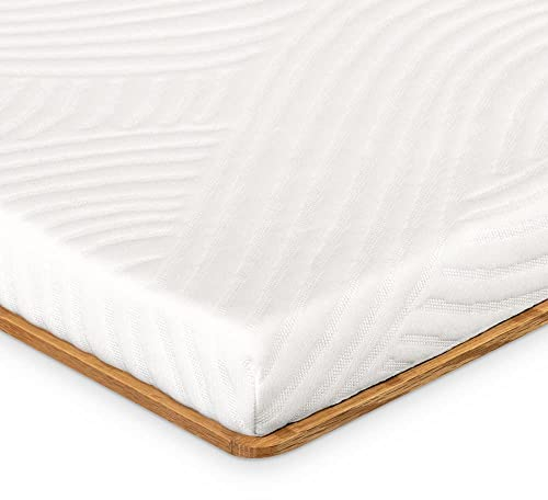 Newentor® Matratzen Topper 200x200cm H1 H2, Matratzentopper 200x200 Schlafsofa Bett Gel, Matratze Topper 200x200 Bezug Boxspringbett Matratzenschoner Auflage, 5CM Höhe