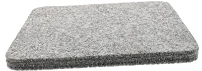 Warmhm Wollfilzbügelbrett Tragbar 8x8 Zoll Bügelkissen Aus Hitzebeständigem Material Antirutsch Bügelmatte Für Einfache Handhabung Für Reisen Und Quilten Bügelzubehör Für