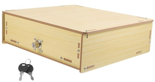 COHEALI Vassoio Portadenaro Contante Multi-griglia Cassetto Portadenaro Organizzatore Di Banconote Adatto Per Bancone Di Hotel