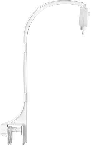 AIFUDA 25 Zoll Baby Musical Krippe Mobile Bett Glockenhalter Säuglingsbett Dekoration Spielzeug Rotierende Spieluhr Schraubenmutter Armhalterung