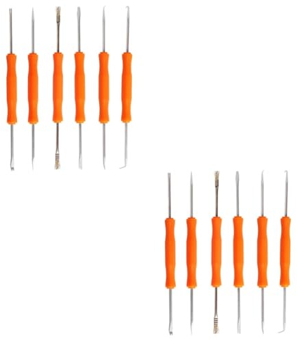 Uonlytech 2 Pezzi 6 1 Strumento Spudger Penna Per Riparazione Pcb Strumenti Di Lavoro Di Riparazione Attrezzo Strumento Di Riparazione Pcb T Strumento Forniture Ausiliarie Opera Saldatura
