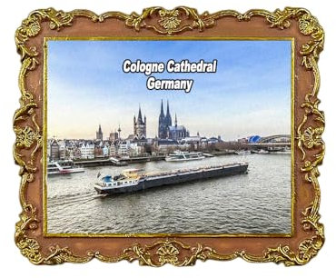 Kühlschrankmagnet Kölner Dom Deutschland 3D Reise Souvenir Kühlschrank Dekoration Magnetaufkleber Basteln Kollektion