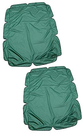 Toddmomy 2St Schwingabdeckung Staubschutz Veranda Vordach 3-Personen-Schaukeldachersatz Schaukelstuhl wasserdichte Abdeckung Schaukel Staubschutz draussen Sitz Outdoor-Stuhl