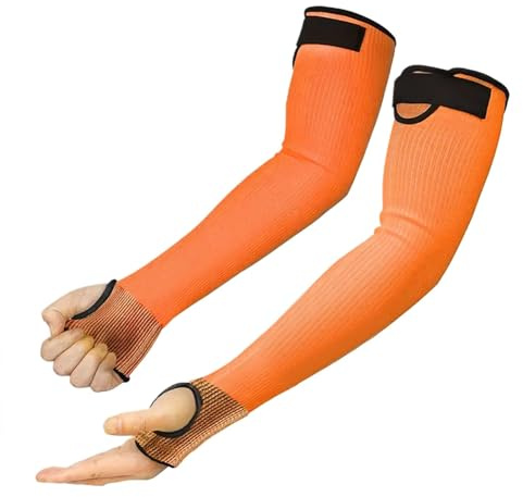 Manguitos resistentes a cortes - Protector de brazo de protección para el trabajo, mangas anticortes | Manguitos de seguridad para brazos, protectores de brazo anticortes, protección industrial,