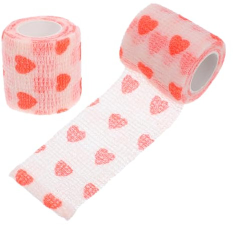 Generisch 2st Haustierschutzgürtel Verbandsmaterial Für Verband Für Hundepfote Verbandschuh Für Hunde Hundetape-Verband Haustier Pfotenwickel Für Hunde Rosa Vlies