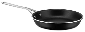 Alessi Pots&Pans JM110/16 B - Padella, Alluminio Rivestimento Ceramico, ø20 | Padella a manico lungo di design in alluminio con rivestimento antiaderente ceramico, adatta a ogni piano cottura