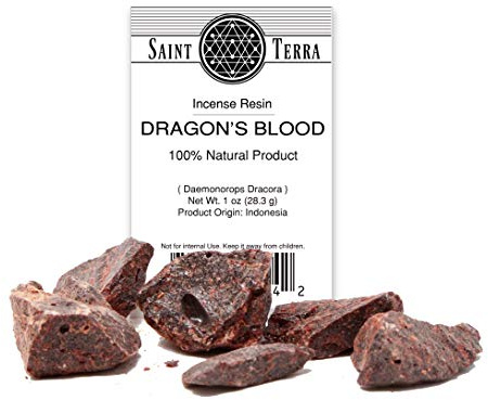 Saint Terra - Dragon's Blood Incense, 1 Ounce
