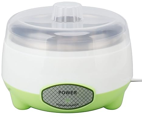 DIY Yogurt Maker Homemade Energy Saving Stainless Steel Container Compact Yogurt Maker for Kitchen for Wife (US Plug 110V)