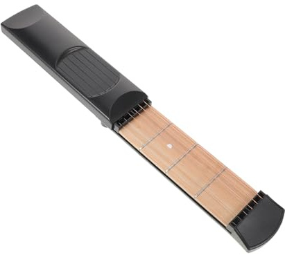 BESTonZON Übungsgitarrenhals Aus Kunststoff Gitarrentrainer Für Fingerübungen Instrumentenübungsgerät Für Anfänger Tragbares Gitarrenübungszubehör Für Griffe