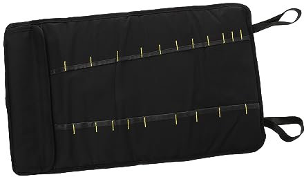 COLLBATH Bolsa De Herramientas Oxford Gruesa Ranuras Para Chef Organizador De Cocina Bolsa Portátil Para Guardar Cuchillos y Cubiertos Estuche De Chef