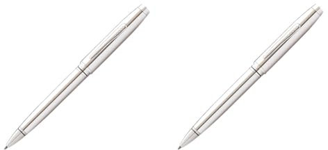 Cross Coventry Kugelschreiber (Strichstärke M, inkl. Geschenkverpackung) glanzchrom (Packung mit 2)