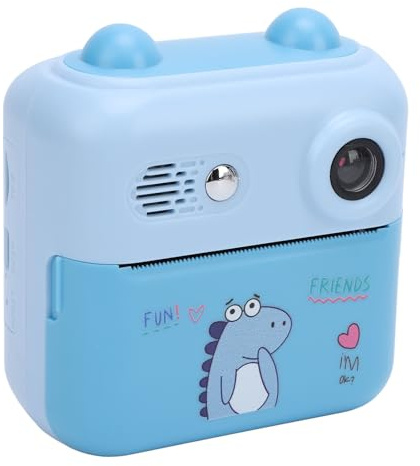 Fotocamera Istantanea, Fotocamera Istantanea Multifunzionale 1080P 50MP per i Viaggi (BLUE)