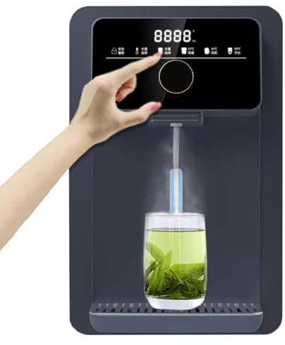 Distributore D'acqua a Parete Con Alimentazione a Rete Elettrica, Blocco Elettronico Bambini/Touch Screen, Distributore Di Acqua Calda Istantanea - Controllo a Doppia Temperatura