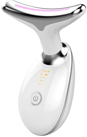 Lux Cove 7-in-1 LED Facial Sculptor Facial Massager EMS Contouring Device for Skin Tightening Neck Lifting