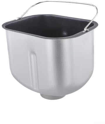 Molde de repuesto para panificadora de pan, bandeja de masa antiadherente de acero inoxidable para máquina de pan, cuenco para amasar, recipiente de mezcla como accesorio de repuesto para máquinas de