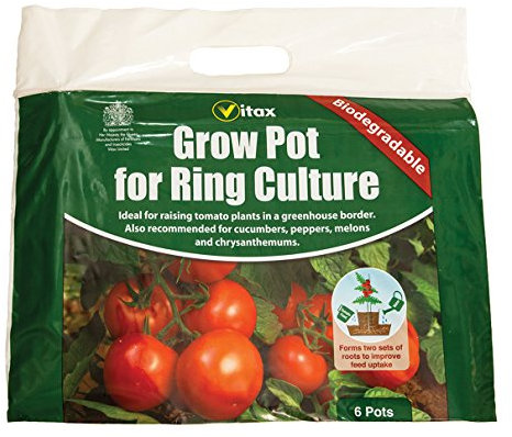 VITAX 6RCP1 Grow Pot for Ring Culture, Black, 3 x 38 x 34.5 cm