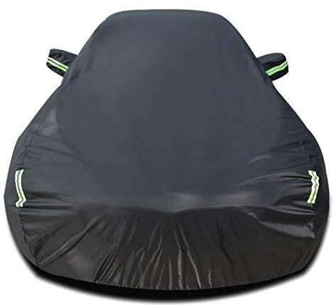 Autoabdeckung Kompatibel mit Chevrolet Camaro ZL1 CoupeConvertible Outdoor Autoschutzdecke Vollgarage Auto Abdeckplane Autogaragen wasserdichte Vollgarage Auto Schutzhülle Abdeckhaube Sonnenschutz UV