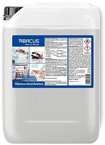 ABACUS® Flächendesinfektion, Oberflächendesinfektion, Desinfektion für Flächen, Flächen-Desinfektionsmittel, Oberflächen-Desinfektionsmittel – Flächendesinfektion 25 L (sku-1118.25)