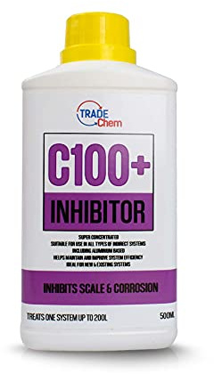 C100S Central Heating Super Inhibitor | 500ml Concentrate - treats a standard heating system up to 200l. Super Concentrated Inhibitor