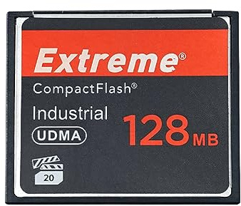 Extreme 128MB Compact Flash Memory Card, Original CF Card for Professional Photographer, Videographer, Enthusiast