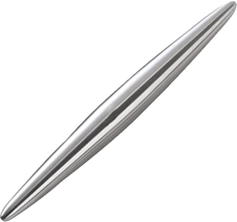 BESTonZON Ergonomisches Nudelholz Für Kekse Fondant Langer Stift Aus Edelstahl Zum Backen Antihaftbeschichtete Oberfläche