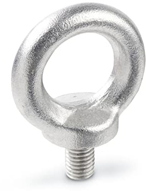 Ganter Normelemente | Ringschraube - DIN 580-M16-NI | Edelstahl A2 | Gewinde M16