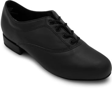 Capezio Boys Ballroom Shoe, Black, 1.5 M